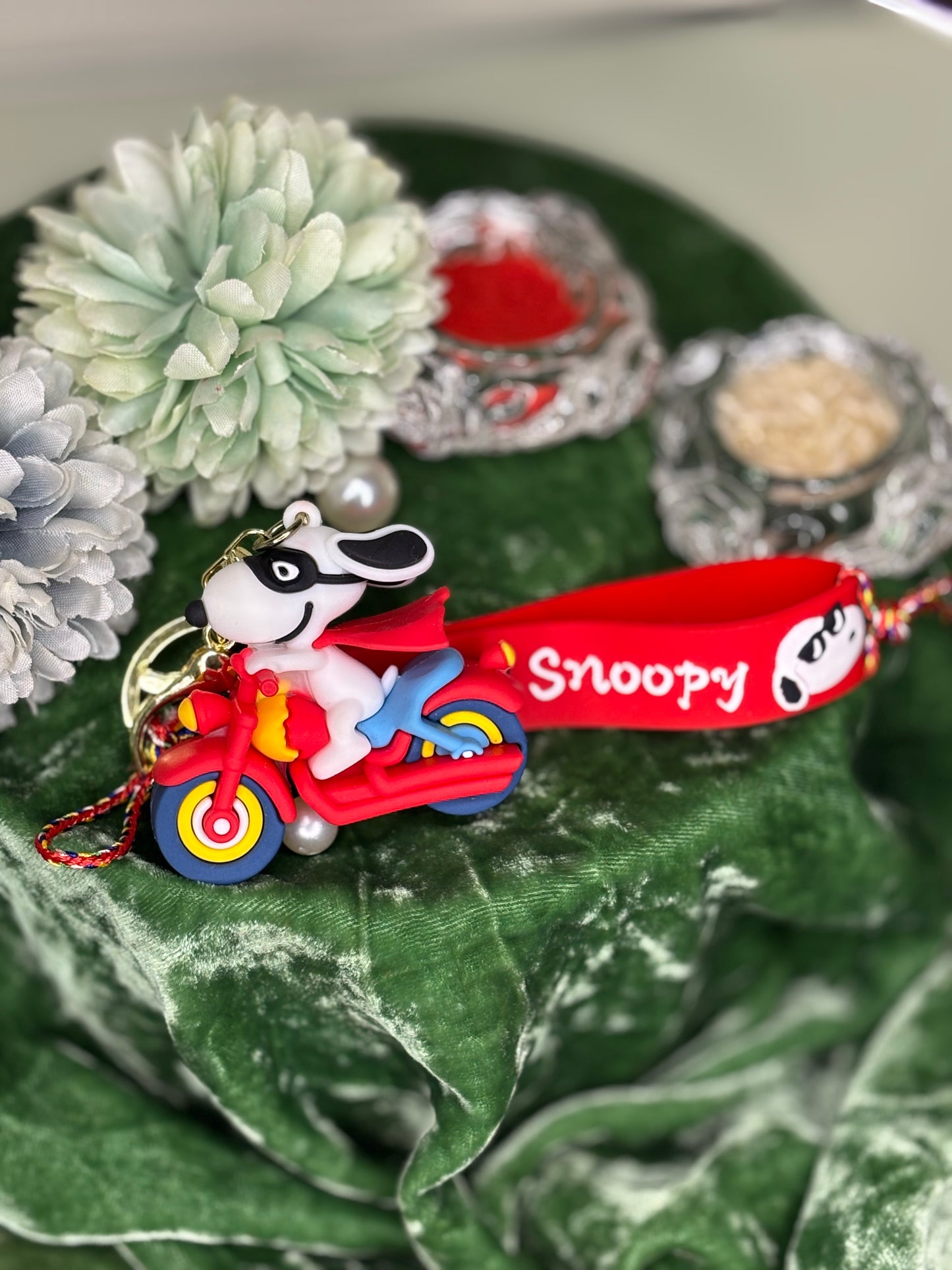 Snoopy Rakhi - Reusable Keychain