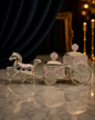 German Silver Horse Carriage