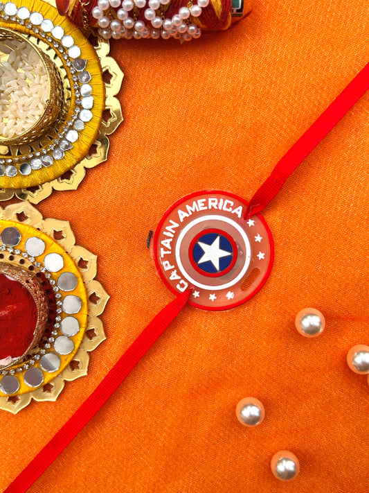 Captain America Kids Rakhi