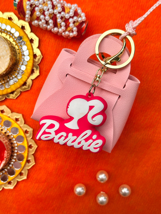 Girls Barbie Charm Bag Kids Rakhi