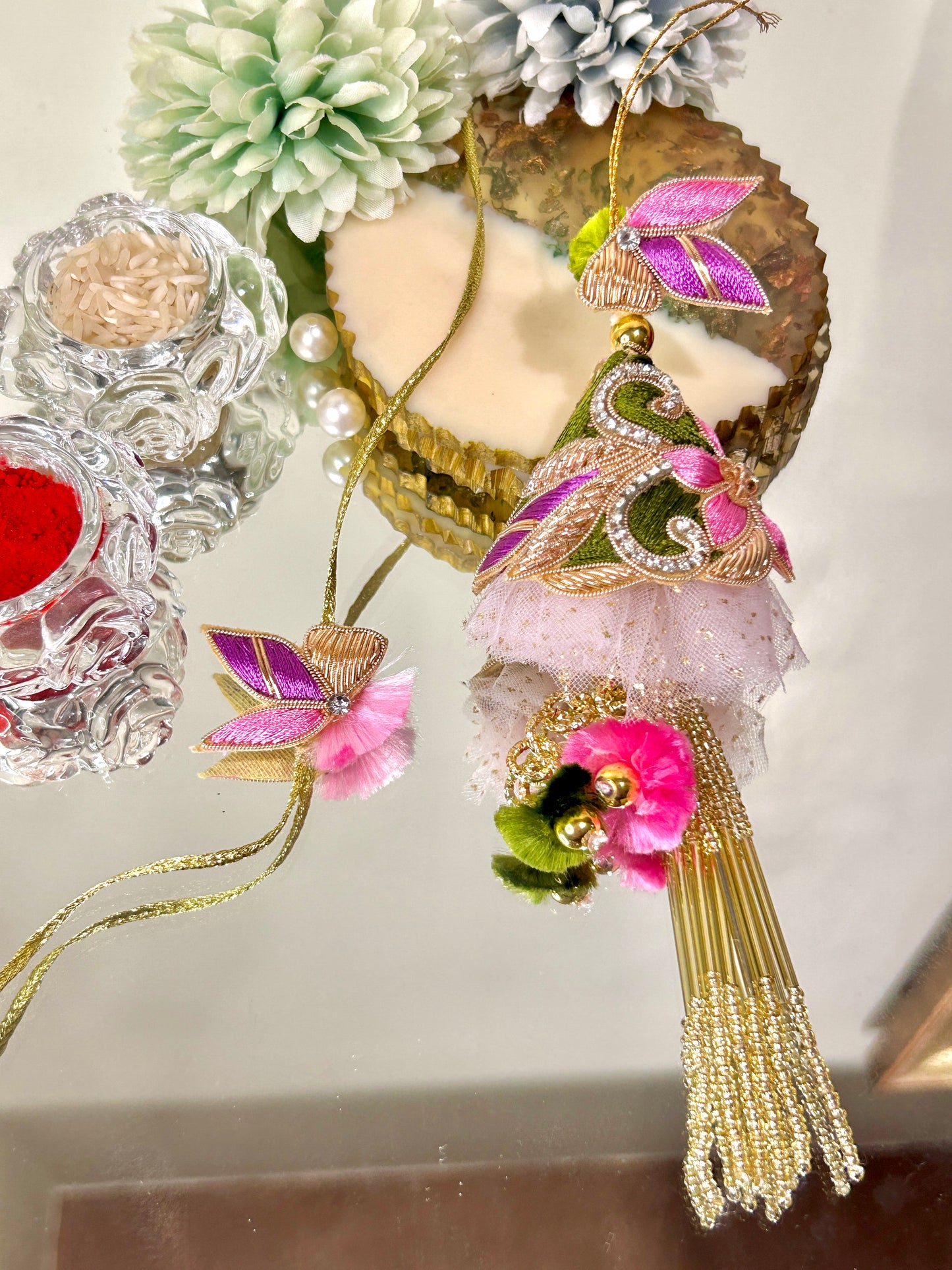 Signature Colour Mix Rakhi Pair