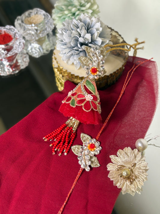 Banarasi Rakhi Pair