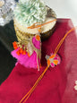 Neon Pink Rakhi Pair