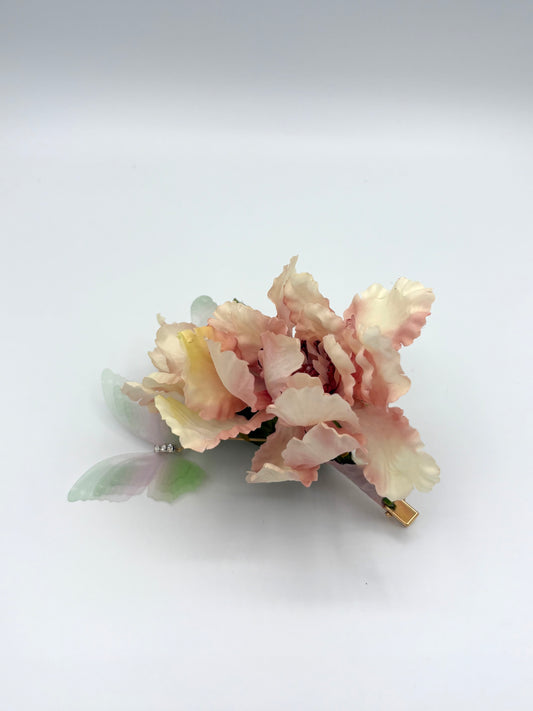 Blush Petal Bloom Hair Clip