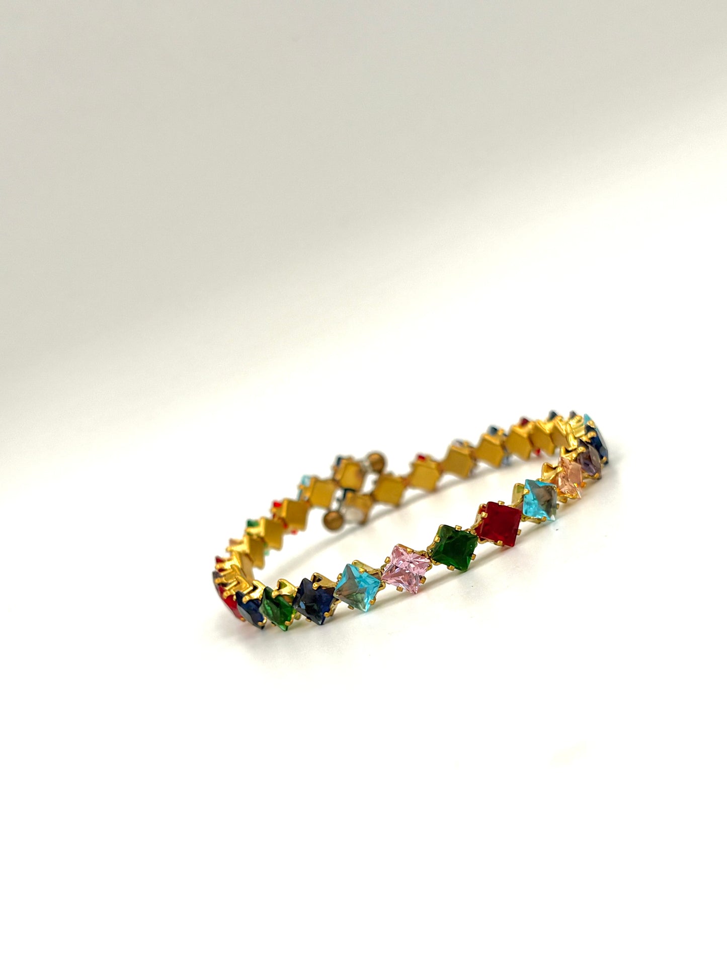 Multi Colour Stone Bracelet