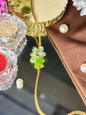 Green Flower Rakhi