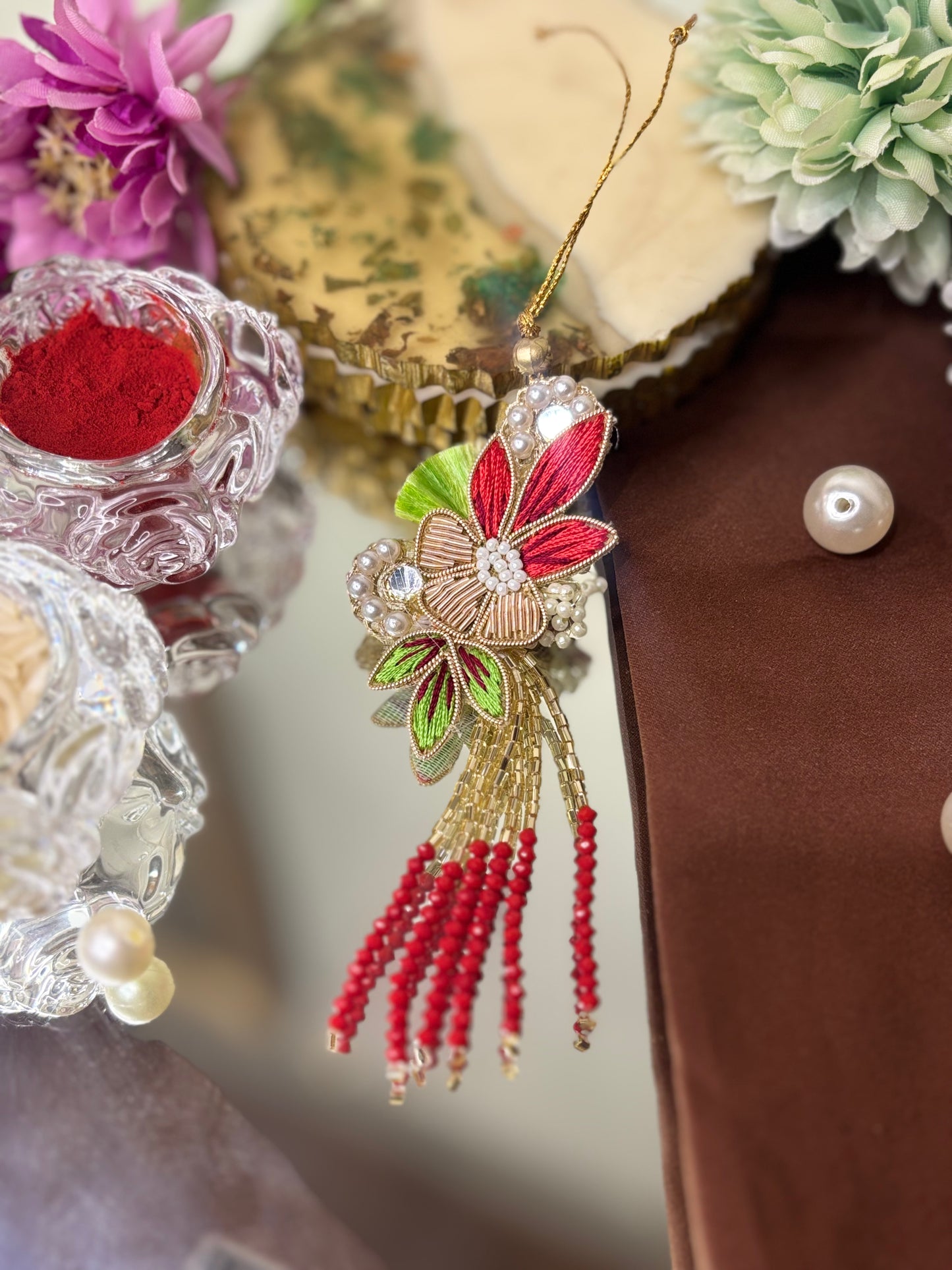 Red & Green Simple Lumba
