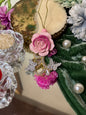 Pink Ceramic Flower Lumba