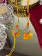 Yellow Simple Rakhi Pair