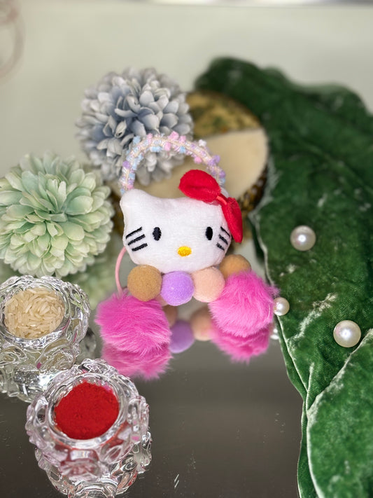 Hello Kitty Band Style Rakhi For Small Kids