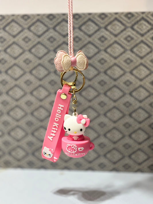 Hello Kitty Rakhi - Reusable Keychain