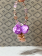 Purple Bloom Bracelet Cum Lumba