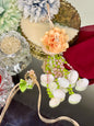 Flower and Shell Rakhi Pair