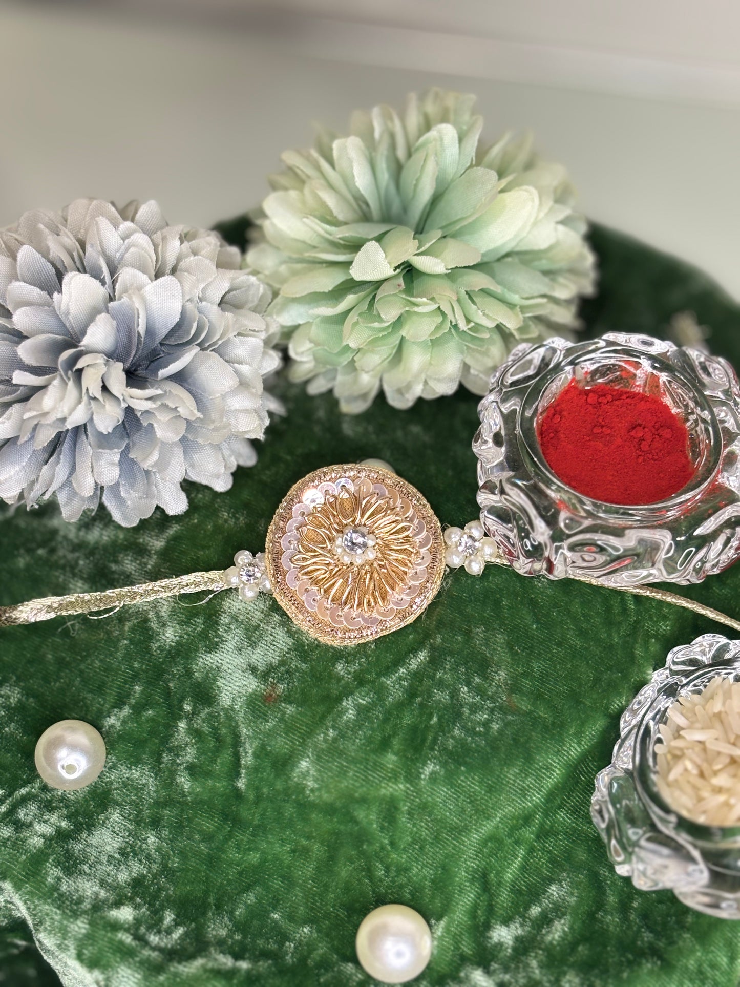 Brocade Work Rakhi