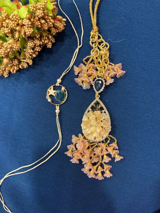Modern Fancy Rakhi Lumba Set