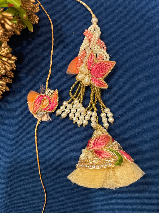 5 Senses Heavy Rakhi Lumba Set
