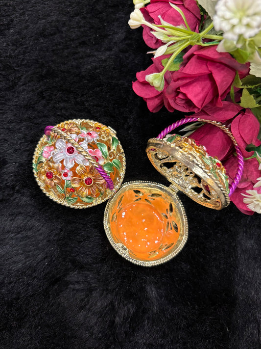Small Ceramic Boxes for Gifting - Basket Shape