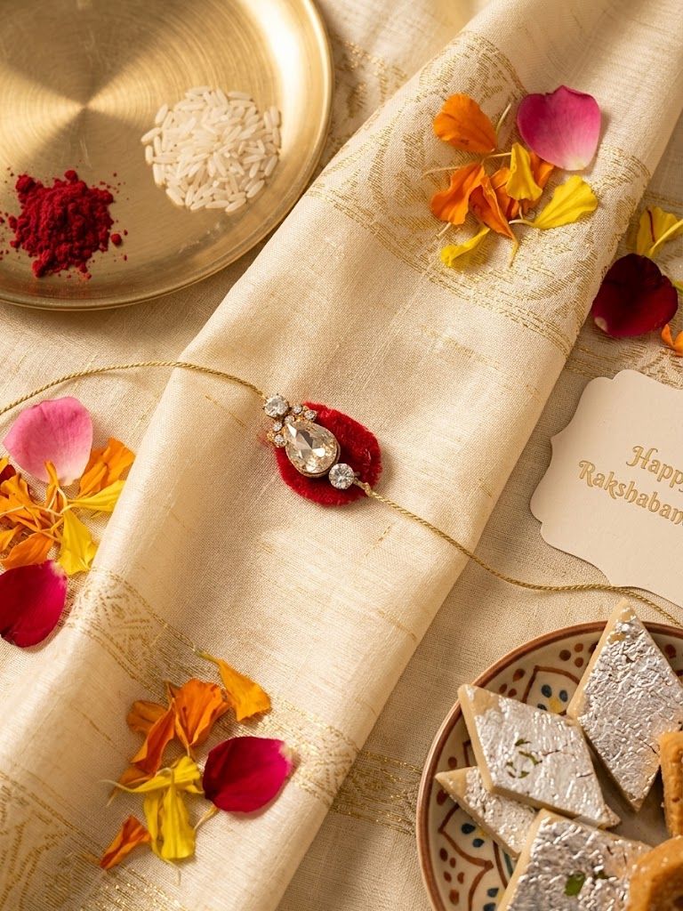 Red Gem Rakhi